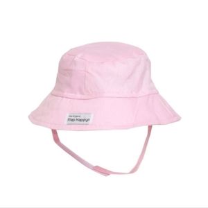 NWT The Original Flap Happy Crusher Hat/Kids Bucket Pastel Pink Hat